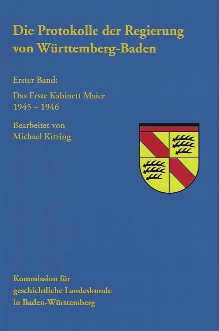 Buchcover: Das Erste Kabinett Maier 1945–1946