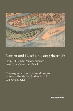 Buchcover: Namen und Geschichte am Oberrhein